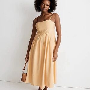 Madewell | Pleated Midi Dress